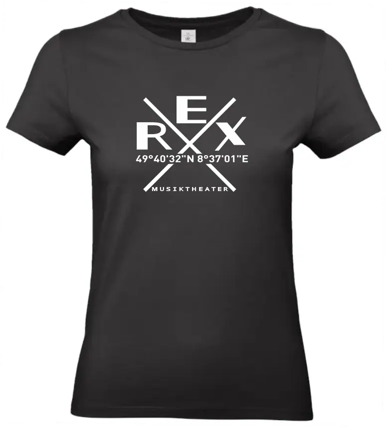 T-Shirt Damen Musiktheater Rex Kreuz