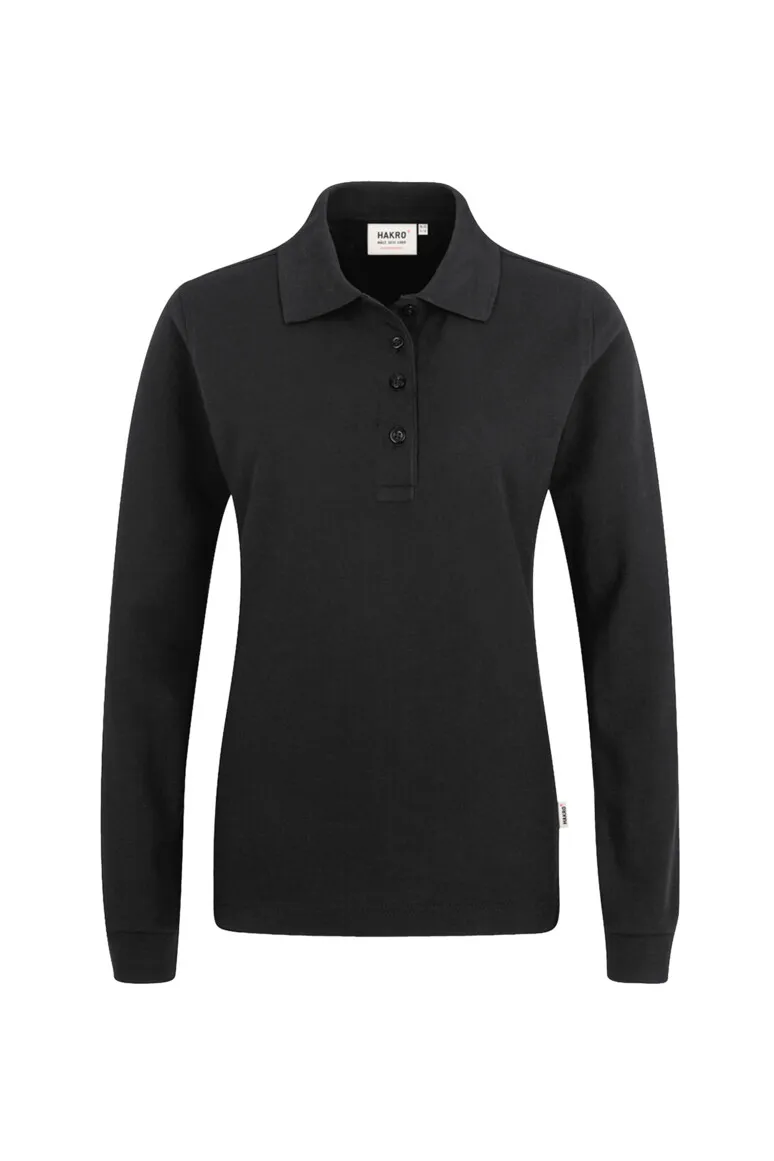 HAKRO Longsleeve-Poloshirt Damen MIKRALINAR®