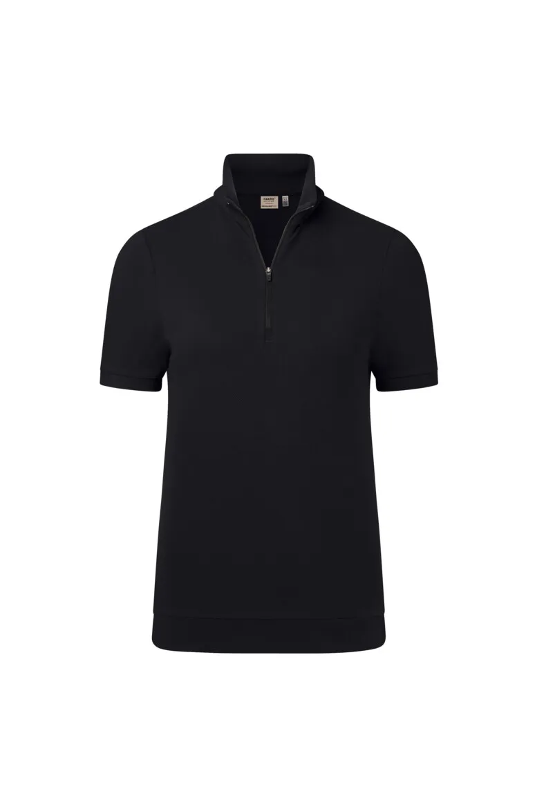 HAKRO Zip-Shirt Damen PIQUÉ MIKRALINAR® ECO