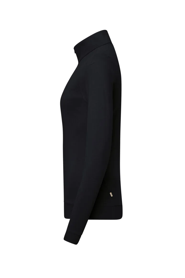 HAKRO Zip-Longsleeve Damen PIQUÉ MIKRALINAR® ECO