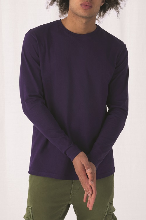 B&C Langarm T-Shirt #E190 Herren
