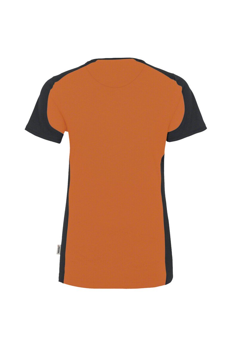 HAKRO V-Shirt Contrast Damen MIKRALINAR®