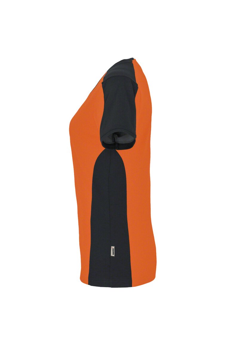 HAKRO V-Shirt Contrast Damen MIKRALINAR®