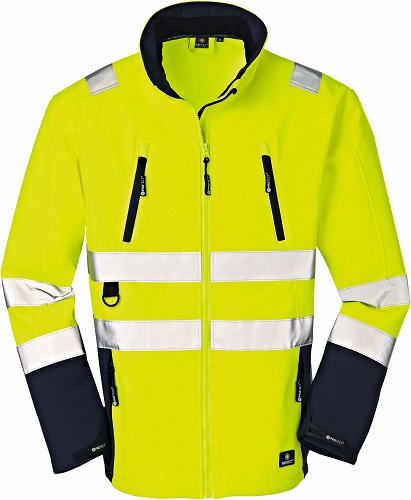 4PROTECT® Warnschutz-Softshelljacke PITTSBURGH